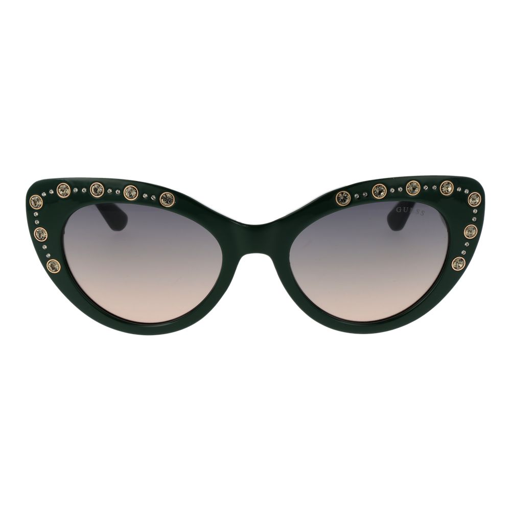 Guess Bicolor Plastic Sunglasses with tinted lenses and bold frame design, perfect for stylish sun protection