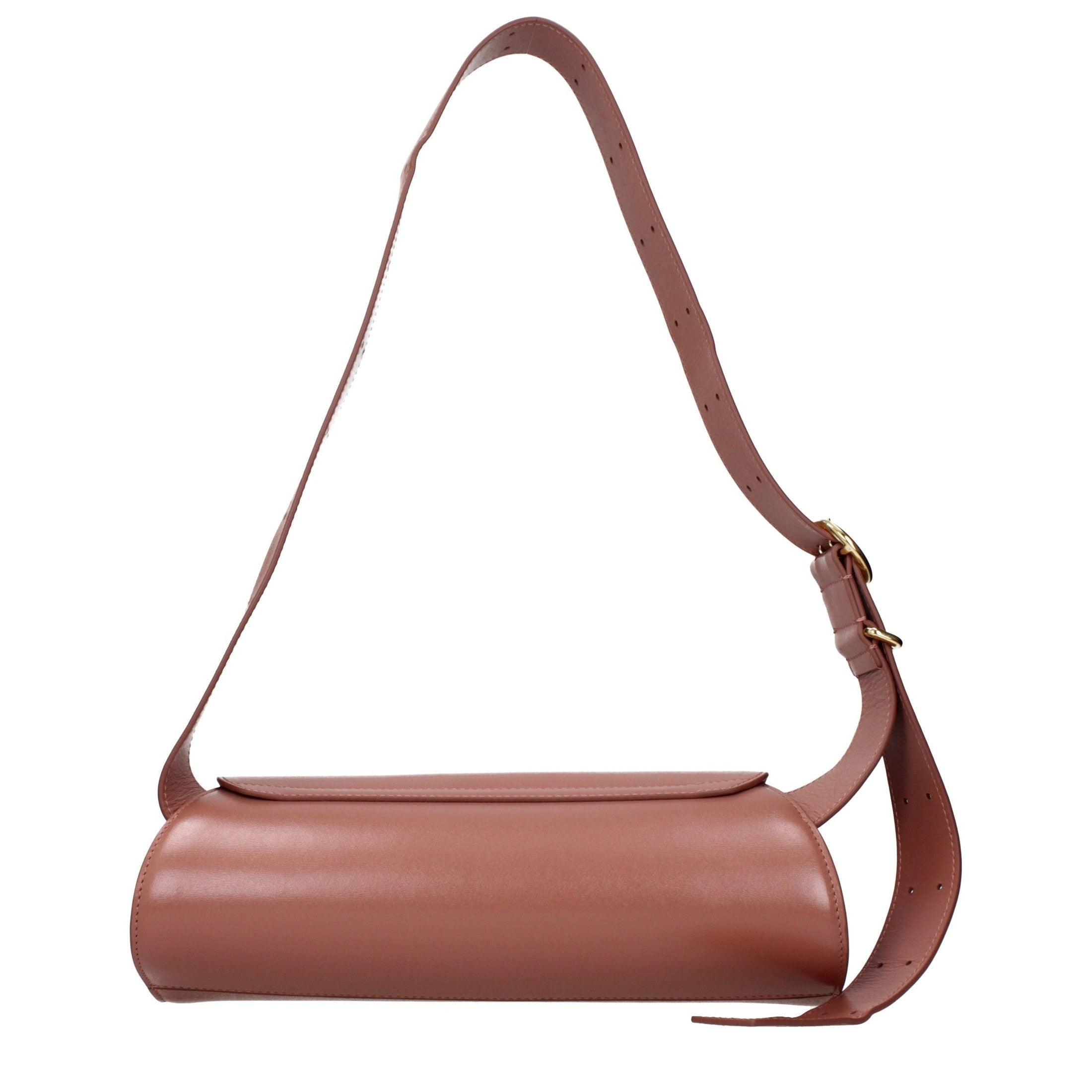 Jil Sander Pink Leather Crossbody Bag
