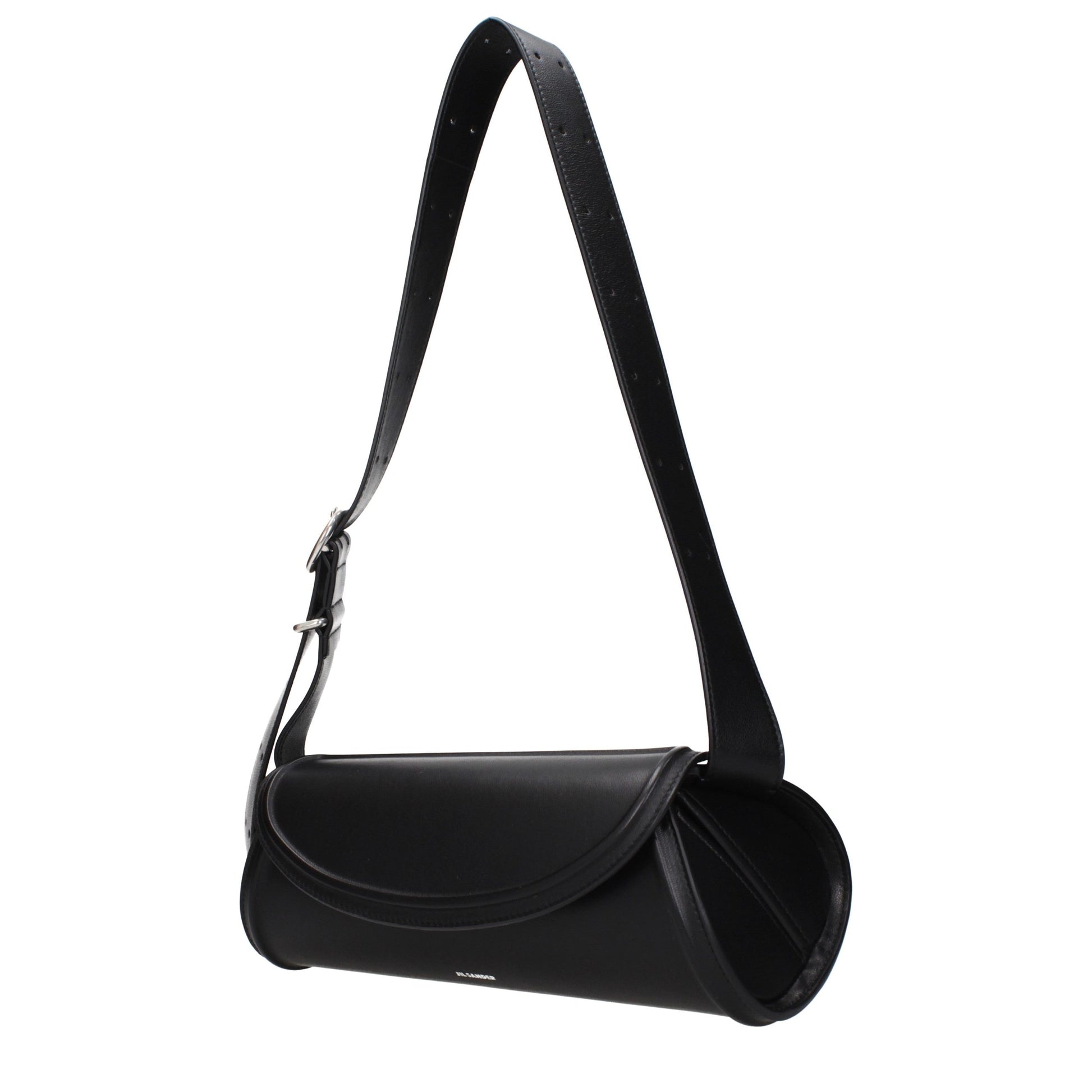 Jil Sander Black Leather Crossbody Bag