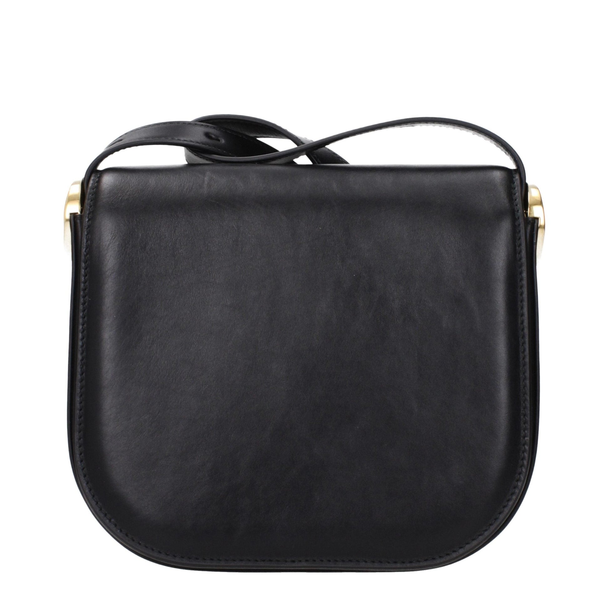 Jil Sander Black Leather Crossbody Bag