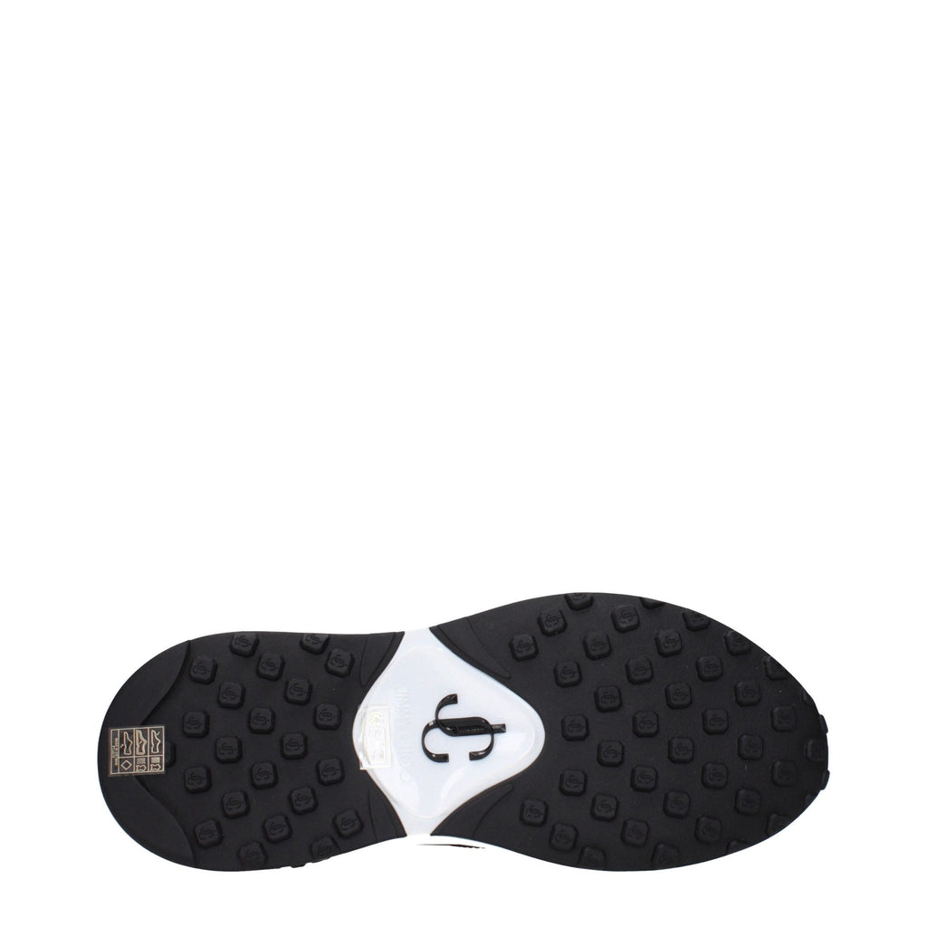 Jimmy Choo Black Fabric Athletic Sneakers Jimmy Choo