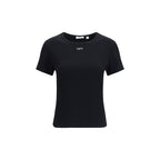 Off-White Black Cotton T-Shirt
