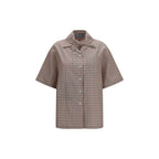 Prada Multicolor Cotton Shortsleeve Shirt