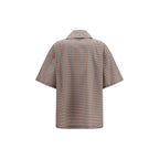 Prada Multicolor Cotton Shortsleeve Shirt