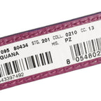 Dolce & Gabbana Purple Textured Leather Gold Buckle Belt Strap Bracelet Dolce & Gabbana