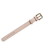 Dolce & Gabbana Pink Embossed Leather Gold Buckle Belt Strap Bracelet Dolce & Gabbana