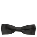 Dolce & Gabbana Men Black 100% Cotton Adjustable Neck Papillon Bow Tie
