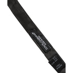 Dolce & Gabbana Men Black 100% Cotton Adjustable Neck Papillon Bow Tie