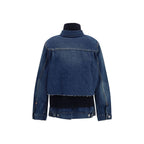 Sacai Blue Cotton Denim Jacket
