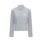 Sacai White Cotton Dress Shirt