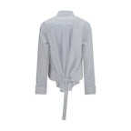 Sacai White Cotton Dress Shirt