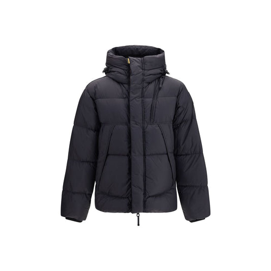Parajumpers Black Goose Down Full-Length Jacket Parajumpers