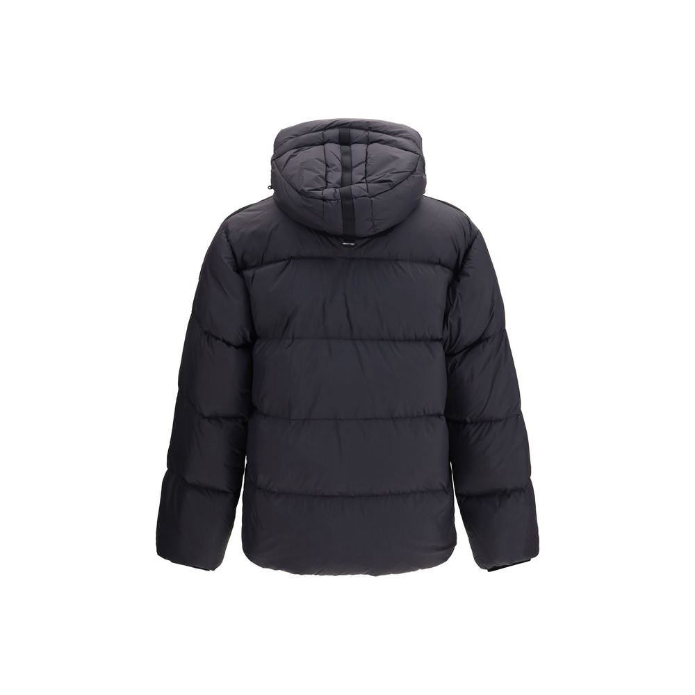 Parajumpers Black Goose Down Full-Length Jacket Parajumpers