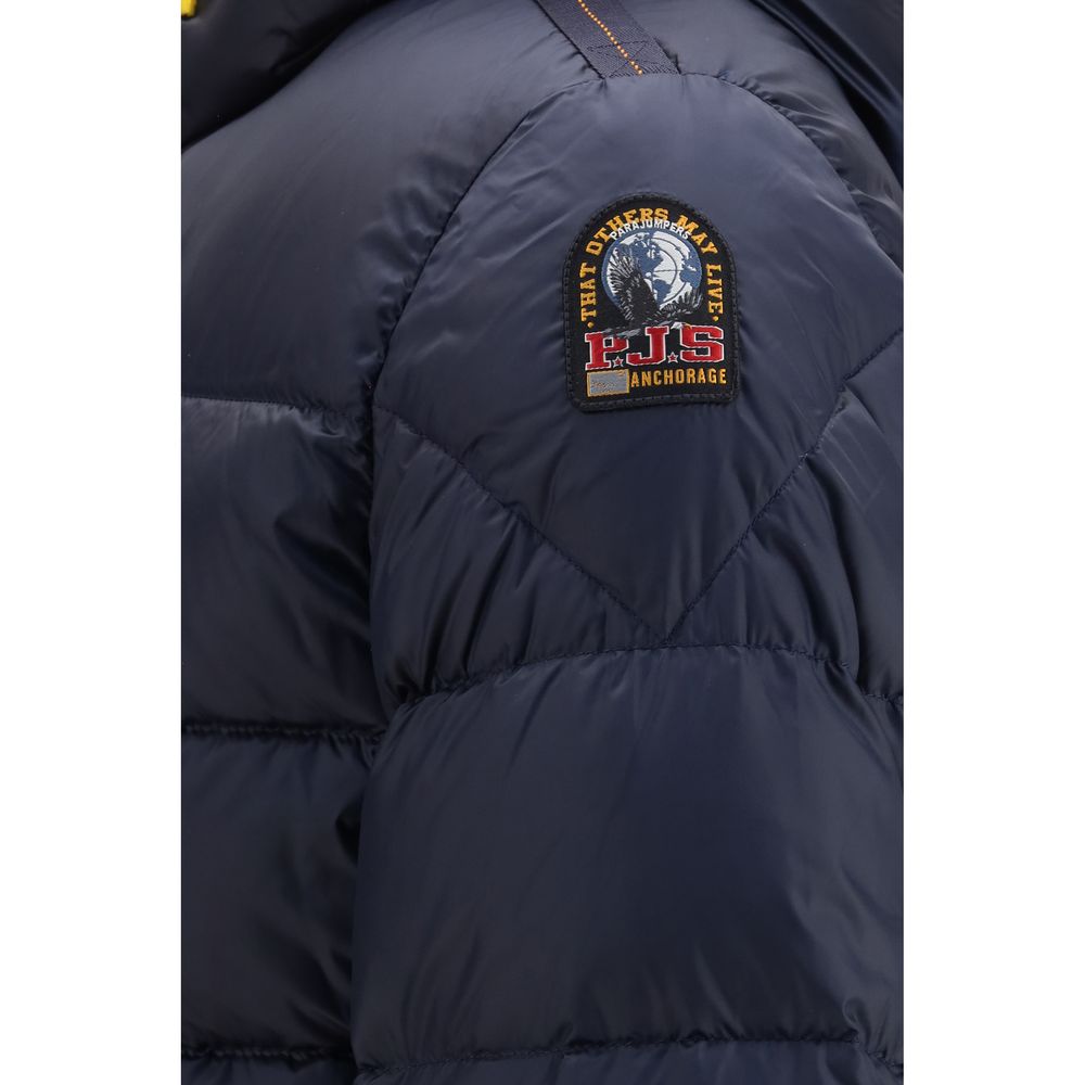 Parajumpers Blue Goose Down Full-Length Jacket Parajumpers