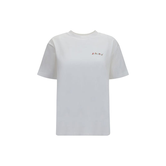 Off-White White Cotton T-Shirt Off-White