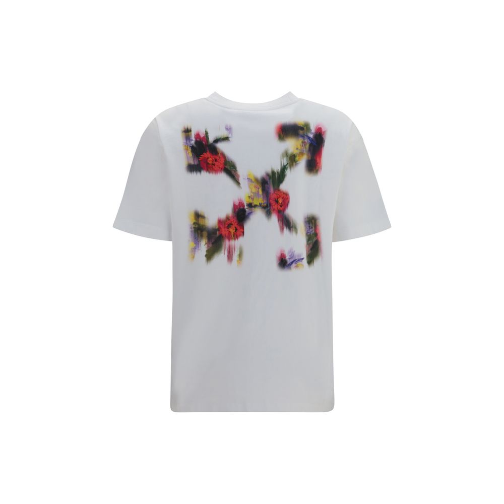 Off-White White Cotton T-Shirt Off-White