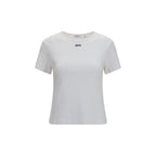 Off-White White Cotton T-Shirt Off-White