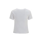 Off-White White Cotton T-Shirt Off-White