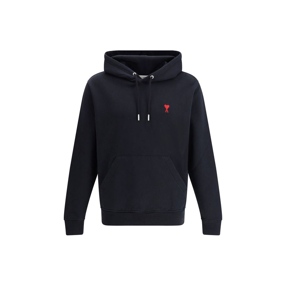 Ami Paris Black Cotton Sweatshirt Ami Paris