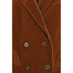 Blazé Milano Brown Cotton Blazer