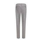 PT Torino Gray Wool Oves Aries Casual Pants PT Torino