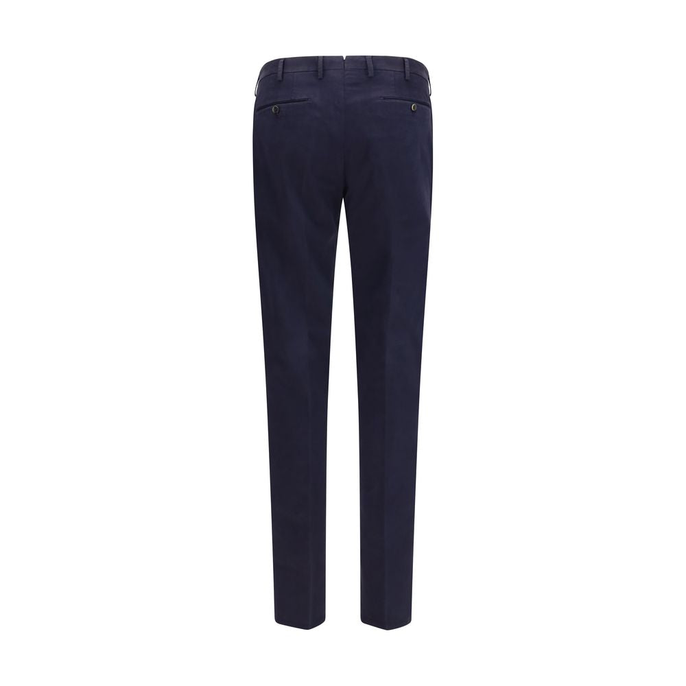 PT Torino Blue Elastane Casual Pants PT Torino