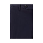 PT Torino Blue Elastane Casual Pants PT Torino