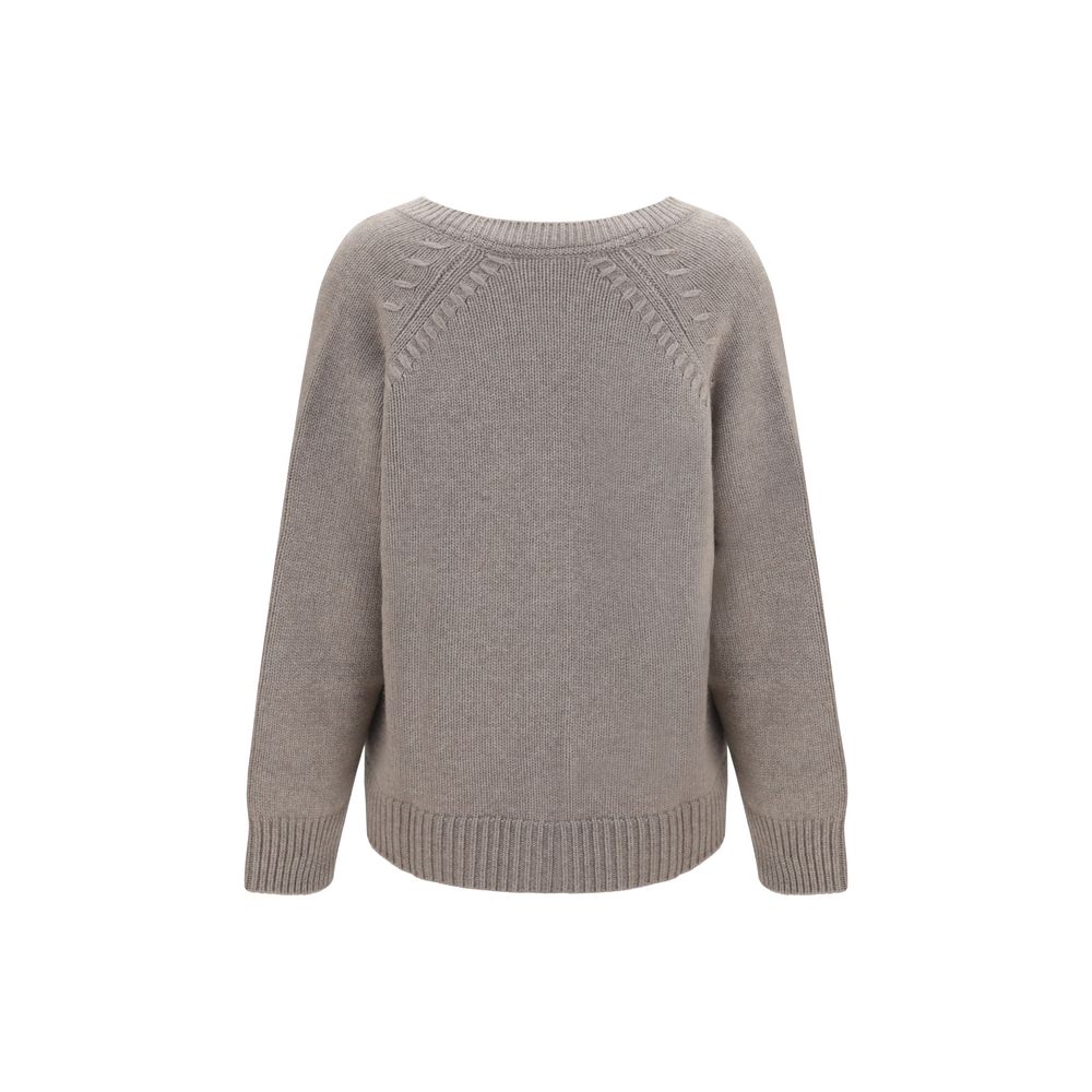 P.A.R.O.S.H. Beige Cashmere Cardigan P.A.R.O.S.H.