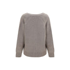 P.A.R.O.S.H. Beige Cashmere Cardigan P.A.R.O.S.H.