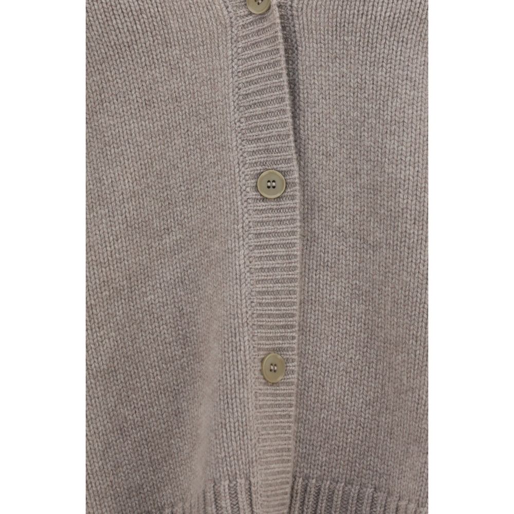 P.A.R.O.S.H. Beige Cashmere Cardigan P.A.R.O.S.H.