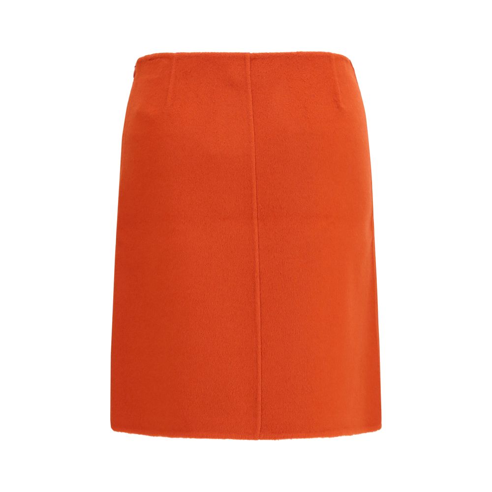 P.A.R.O.S.H. Multicolor Wool Oves Aries Mini Skirt P.A.R.O.S.H.