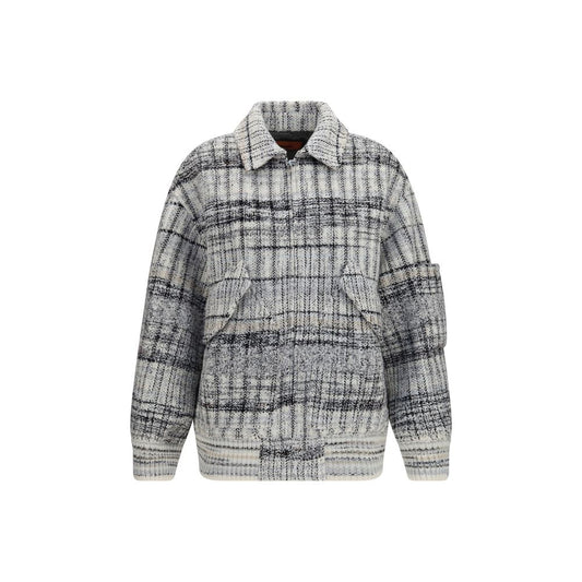 Missoni Multicolor Wool Oves Aries Bomber Missoni