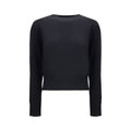 Ami Paris Black Wool Oves Aries Sweatshirt Ami Paris