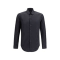 Giorgio Armani Black Cotton Dress Shirt Giorgio Armani