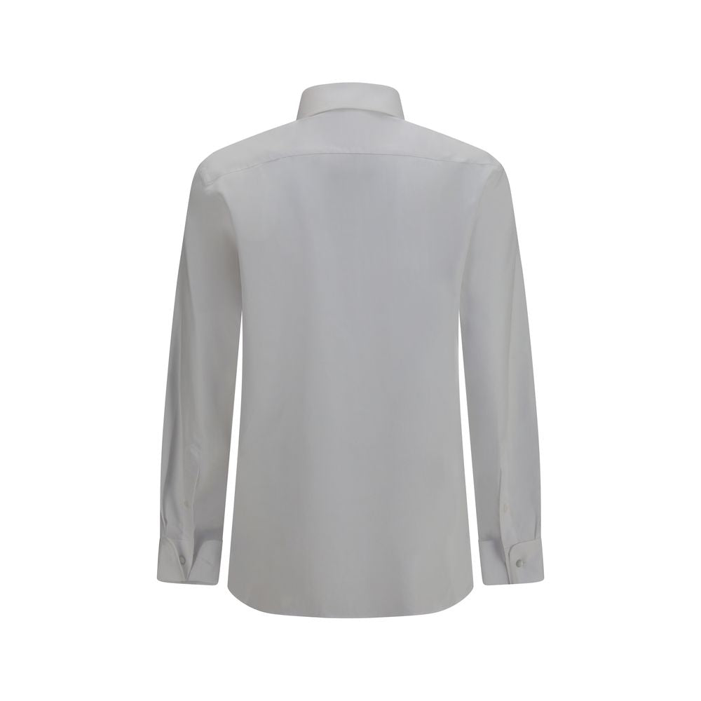 Giorgio Armani White Cotton Dress Shirt Giorgio Armani