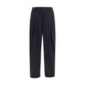 Giorgio Armani Blue Wool Oves Aries Dress Pants Giorgio Armani