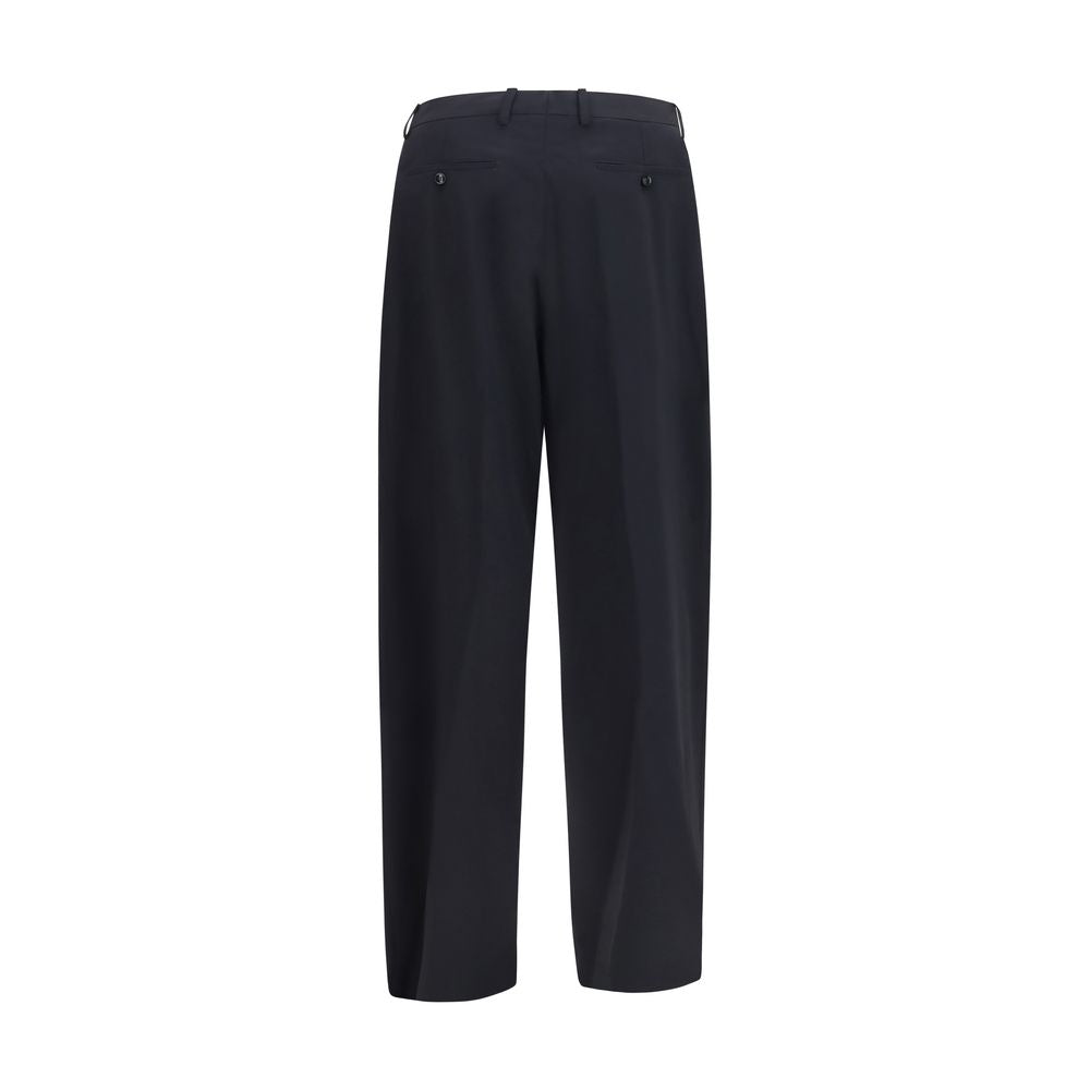 Giorgio Armani Blue Wool Oves Aries Dress Pants Giorgio Armani