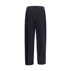 Giorgio Armani Blue Wool Oves Aries Dress Pants Giorgio Armani