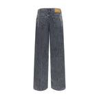 Haikure Gray Cotton Casual Pants Haikure