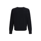 Ami Paris Black Wool Oves Aries Sweatshirt