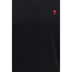 Ami Paris Black Wool Oves Aries Sweatshirt