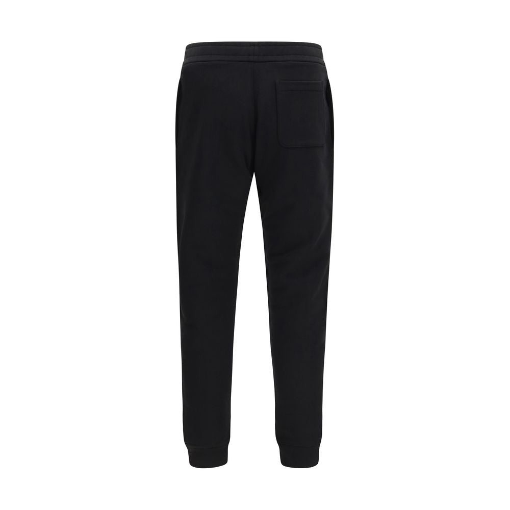 Moncler Black Cotton Athletic Pants Moncler