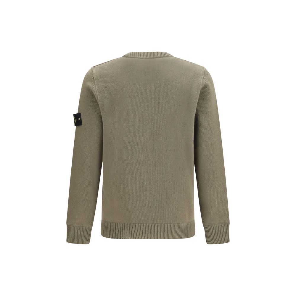 Stone Island Bicolor Cotton Sweatshirt Stone Island