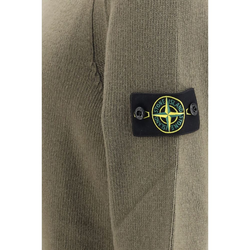 Stone Island Bicolor Cotton Sweatshirt Stone Island