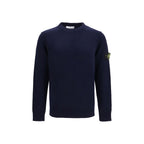 Stone Island Black Cotton Sweatshirt Stone Island