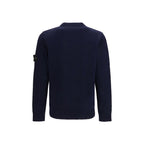 Stone Island Black Cotton Sweatshirt Stone Island