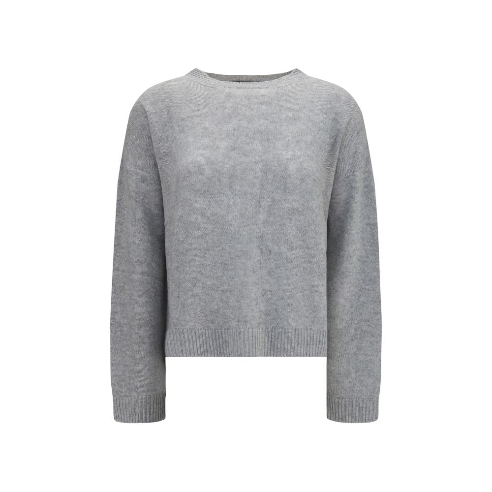 Fabiana Filippi Gray Cashmere Sweatshirt Fabiana Filippi