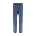 Etro Blue Cotton Casual Pants Etro