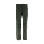 Etro Bicolor Cotton Casual Pants Etro