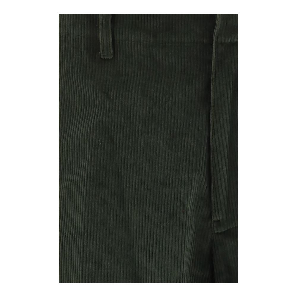 Etro Bicolor Cotton Casual Pants Etro